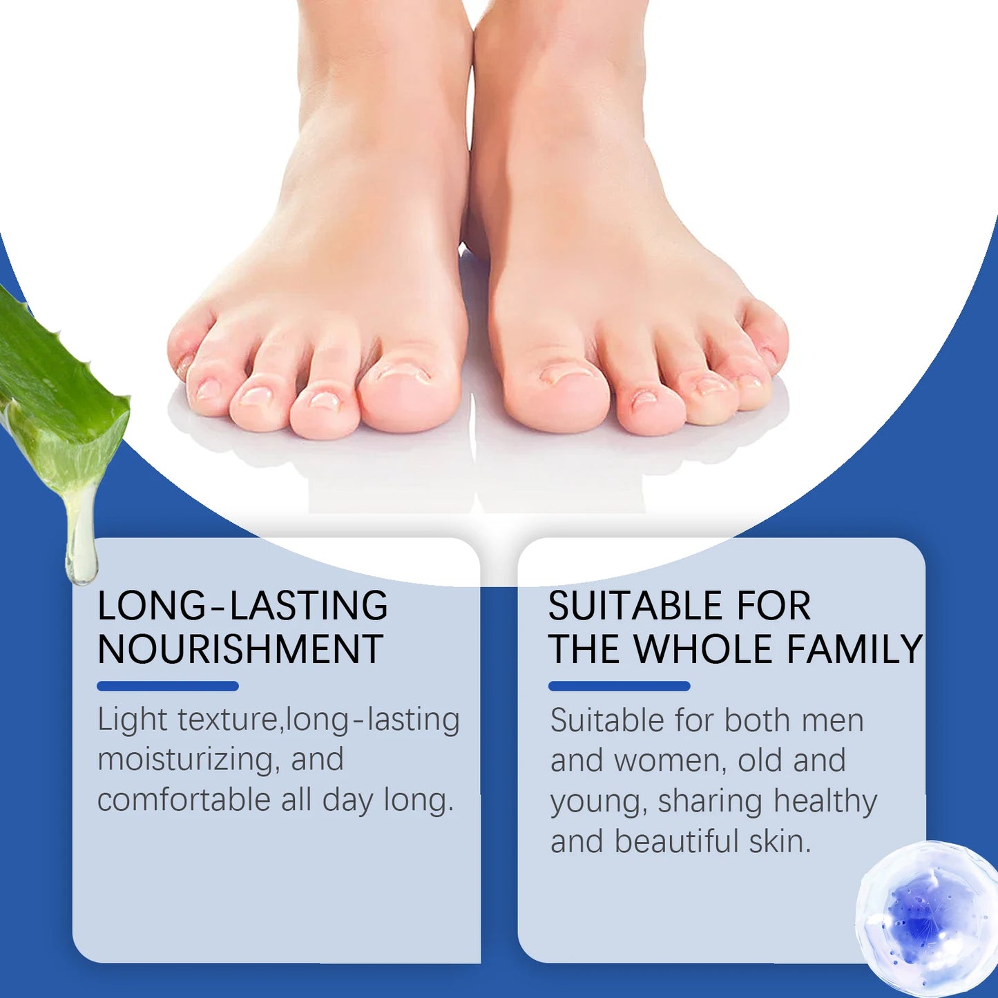 60% Urea Feet Cream for Extreme Dry Skin Relief and Nourishment
