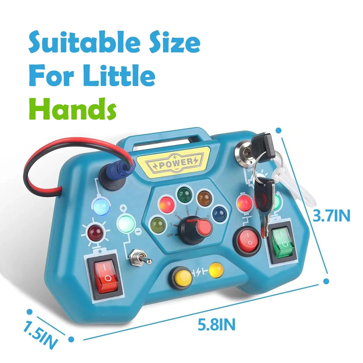 Educational Montessori Busy Board Toys for Toddlers | Fun Learning