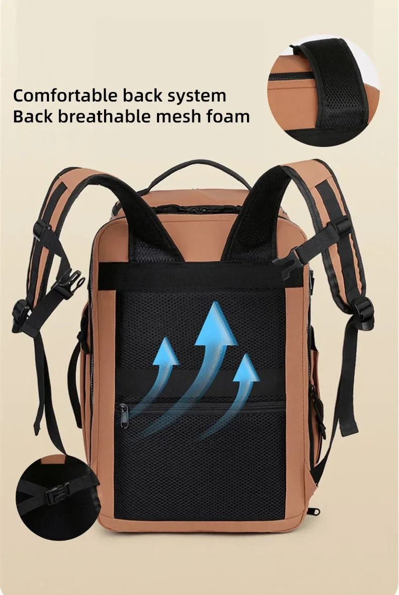 Men's Lightweight Travel Backpack | Versatile for Business & Hiking