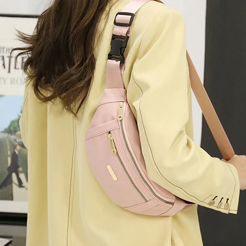 Casual Waist Bag for Men & Women | Large Phone Belt Pouch