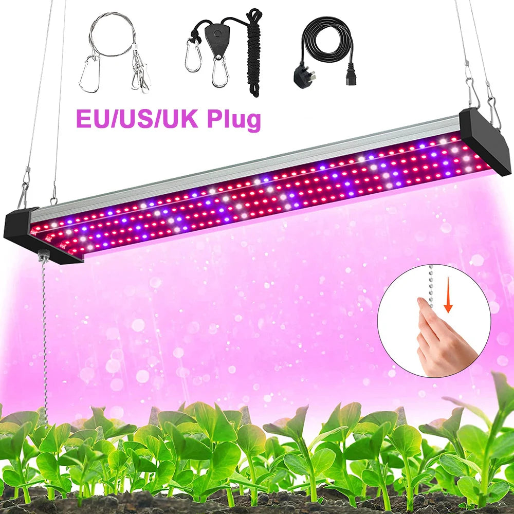 Full Spectrum LED Grow Light | Connectable Indoor Plant Panels