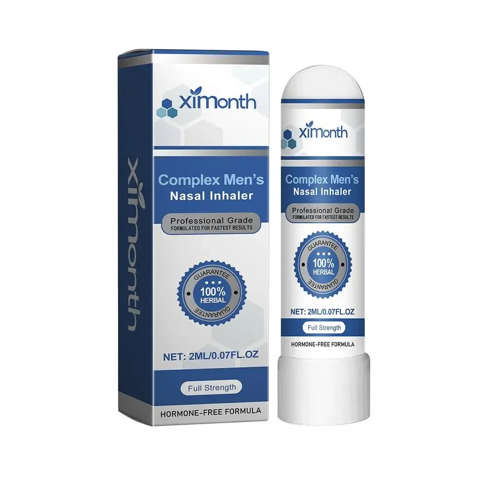Men's Energy Enhancer Nasal Inhaler | Boost Endurance & Refresh