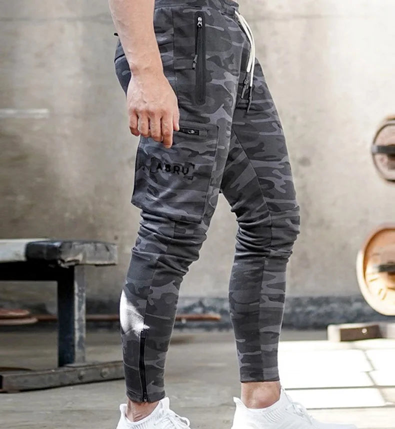 Men's Multi-Pocket Workout Training Pants | Stylish Jogging Sweatpants