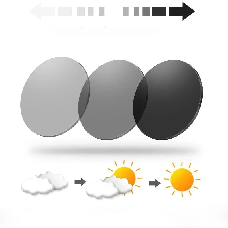 Men's Anti-blue Light Photochromic Glasses | Stylish Vision Protection