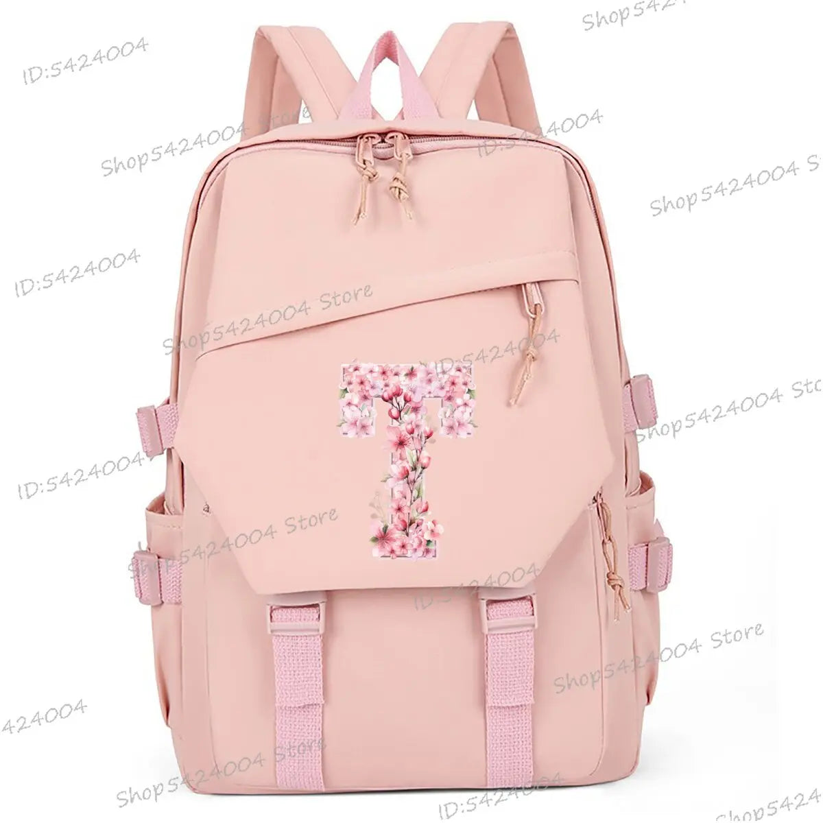Cute Pink Cartoon Backpack for Girls | Stylish School Bag