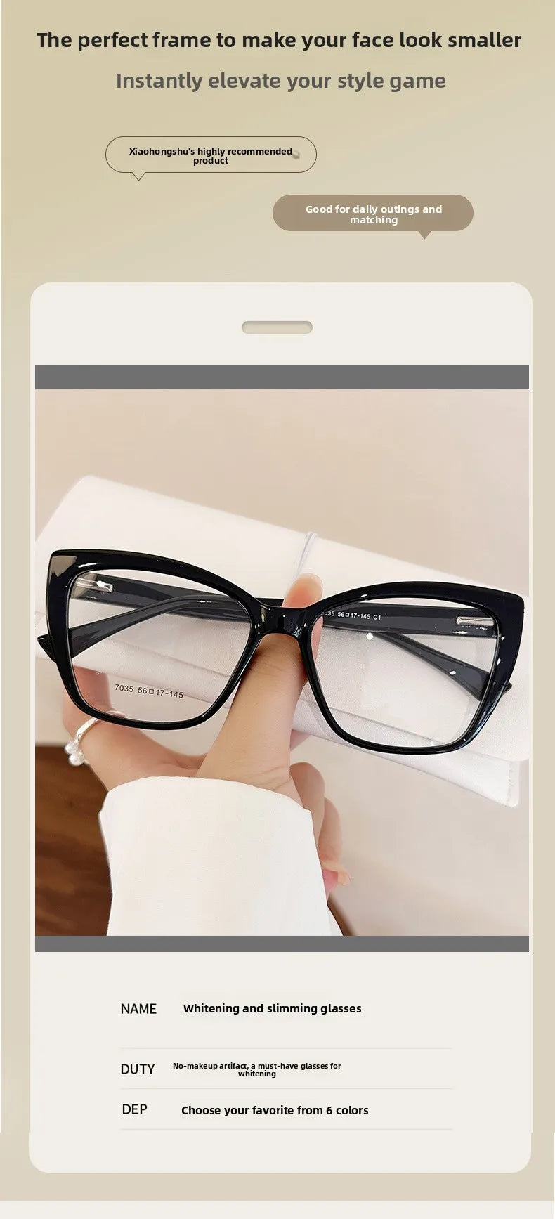 Stylish Cat Eye Blue Light Blocking Reading Glasses for Women