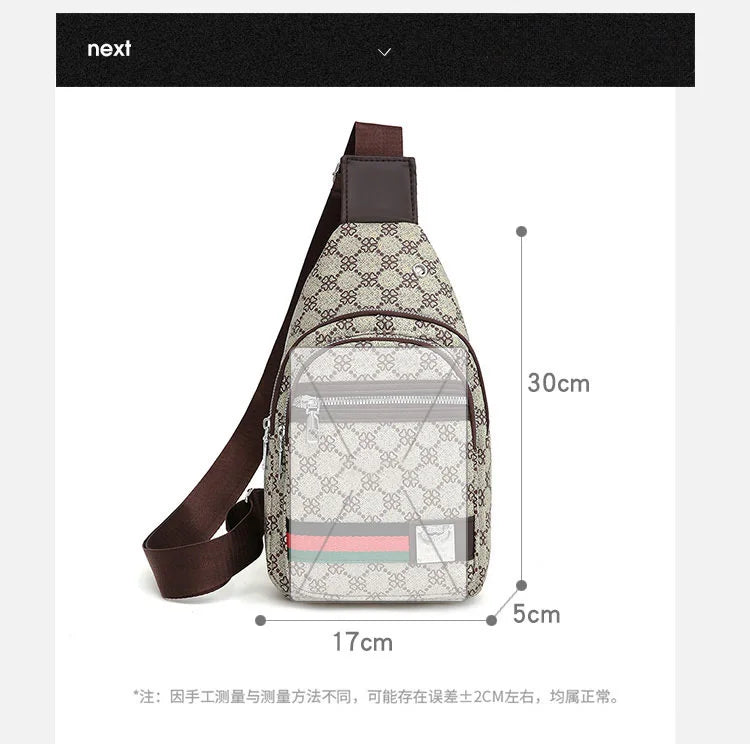 Men's Multifunctional Messenger Bag | Stylish Casual Shoulder Bag