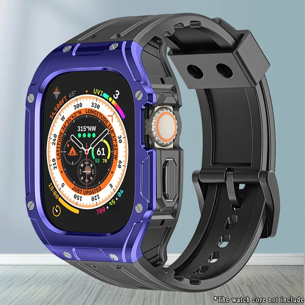 TPU Case and Sport Rubber Strap for 49mm Smartwatch | Durable & Stylish