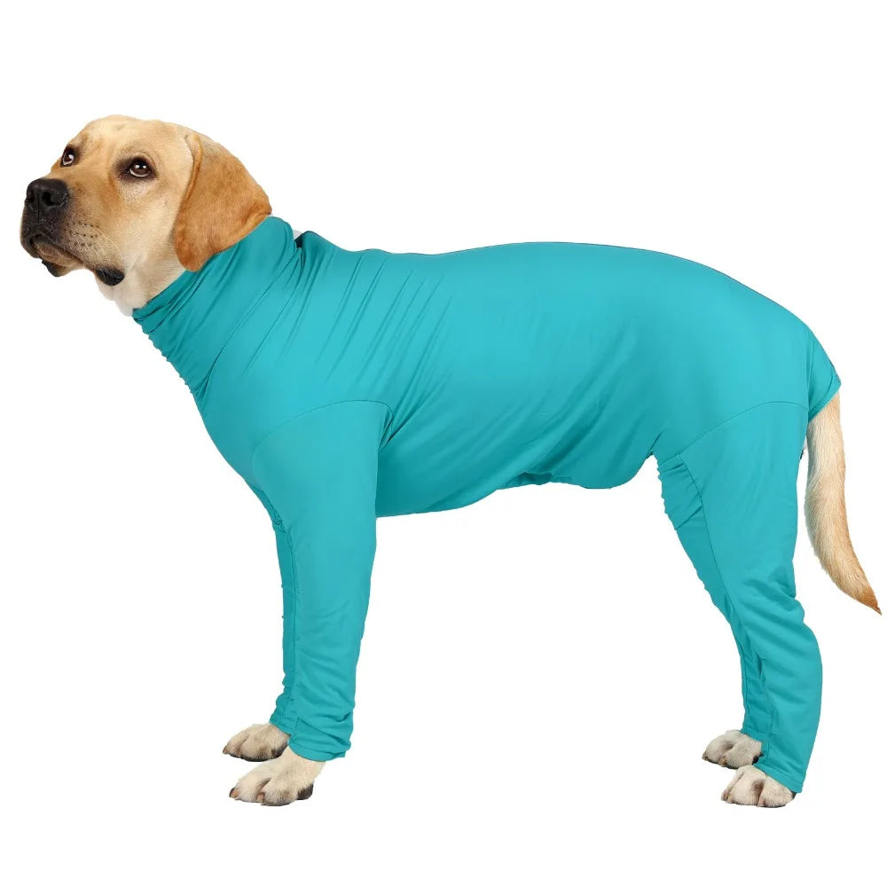 Comfortable Long-Sleeved Dog Jumpsuit | Soft Anti-Shedding Pajamas