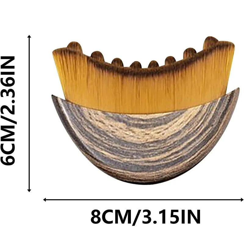 Lymphatic Contour Face Brush | Stress-Relief Tool for Radiance