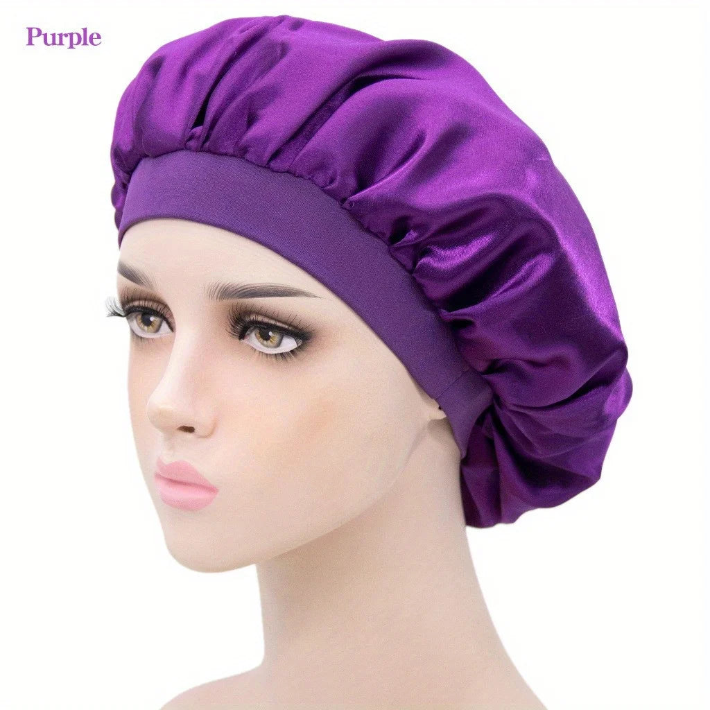 Women's Satin Sleep Bonnet | Smooth Hair Protection Cap