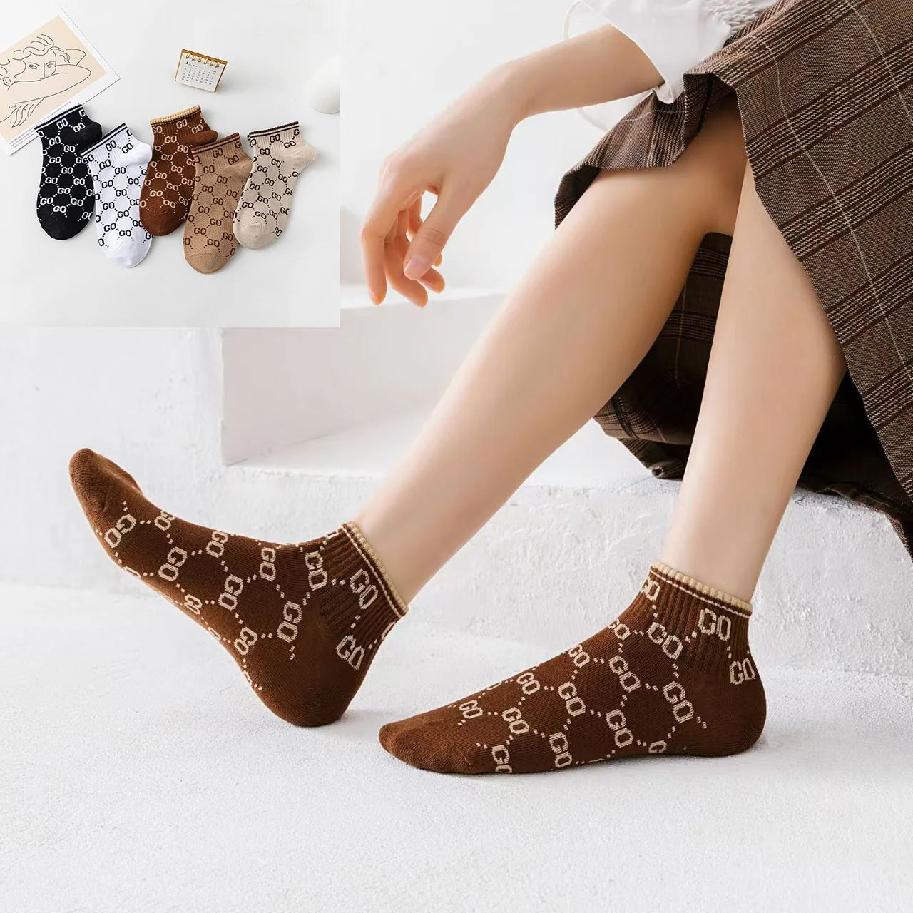 Trendy Thin Cotton Kids Boat Socks | Stylish Streetwear Essentials