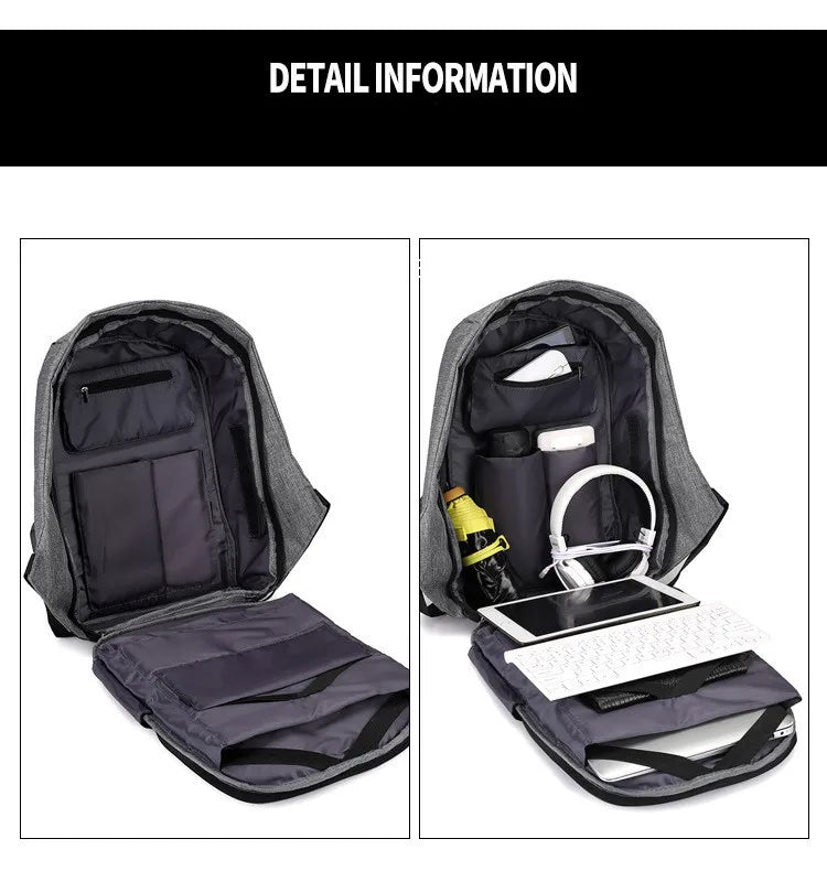 Anti-Theft Laptop Backpack | Versatile Travel Rucksack for Students