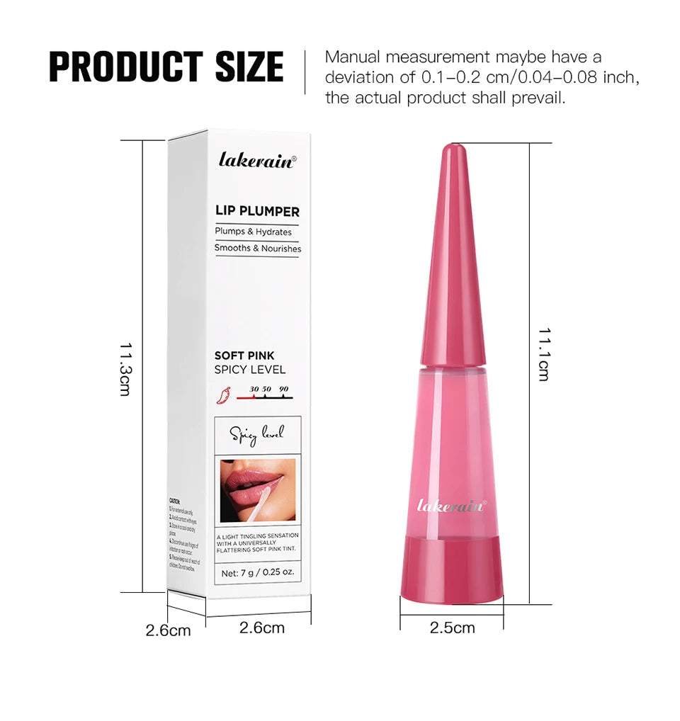 Volumizing Lip Plumper Oil | Deep Hydration & Glossy Finish