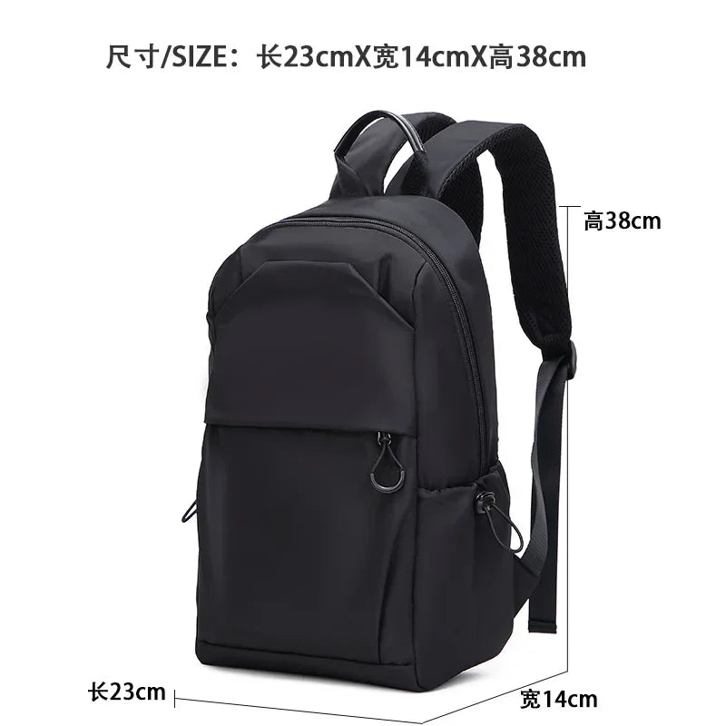 Stylish Small Men's Backpack for School & Outdoor Adventures