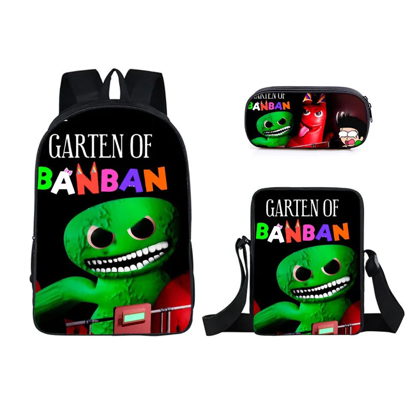 Stylish Garden Game Backpack | Versatile Student Shoulder Bag