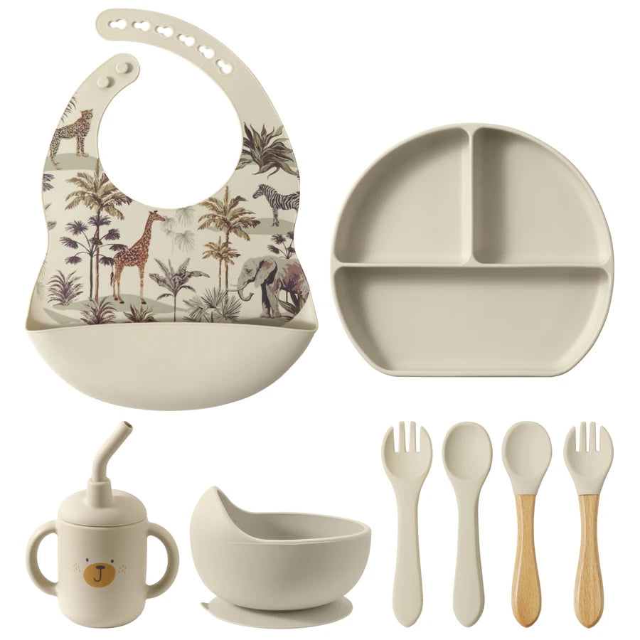 Silicone Baby Dinnerware Set | Safe & Fun Feeding Essentials