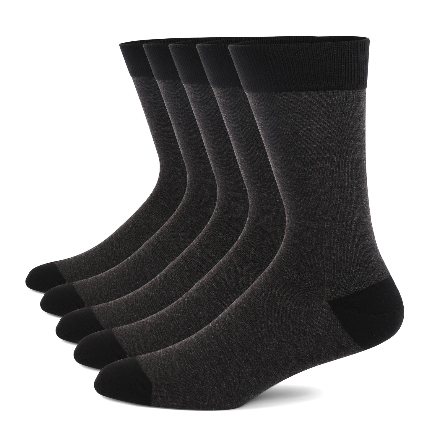 Men's Dress Socks | Breathable Cotton Crew Socks for All Occasions