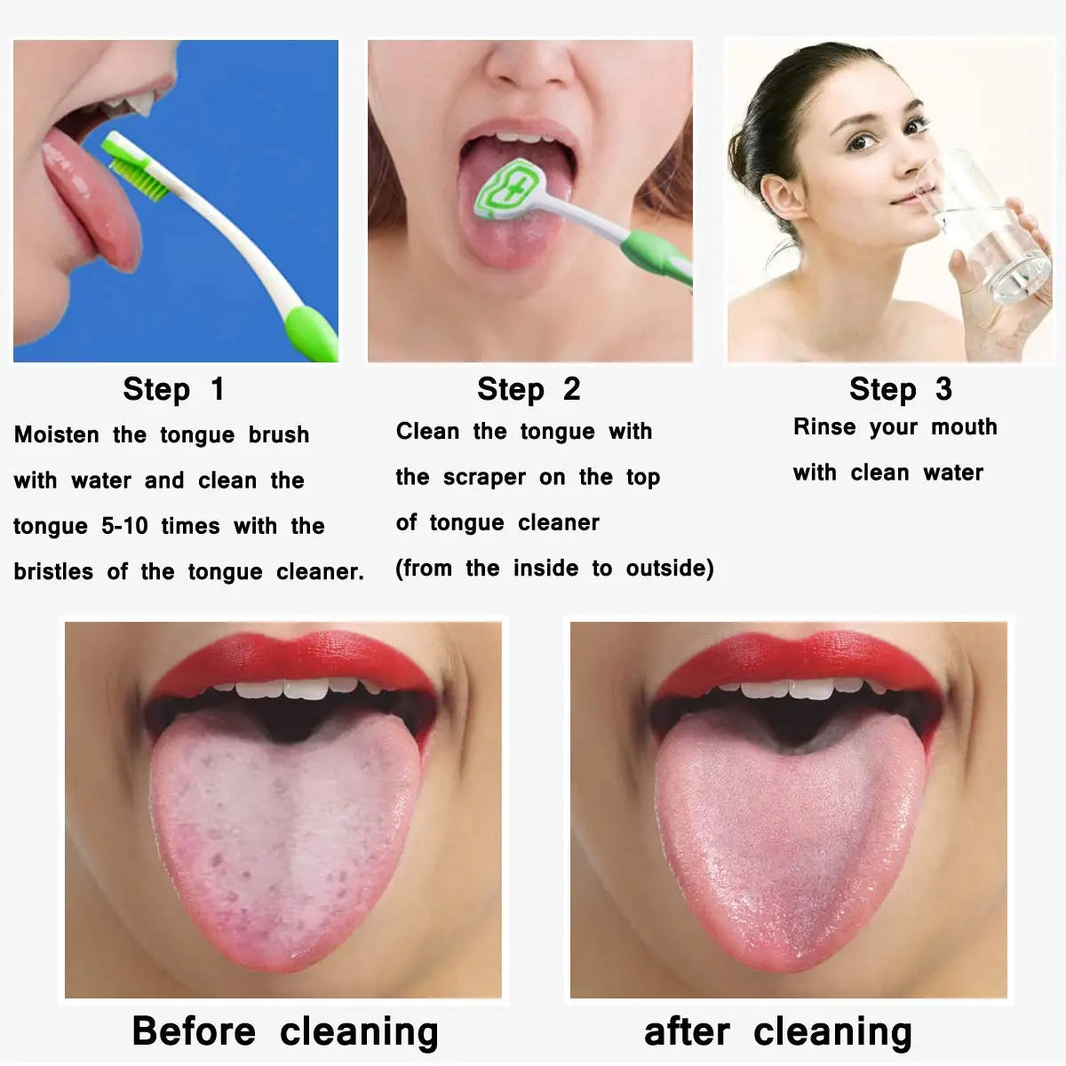 Reusable Silicone Tongue Cleaner for Fresh Breath | Hygiene Tool