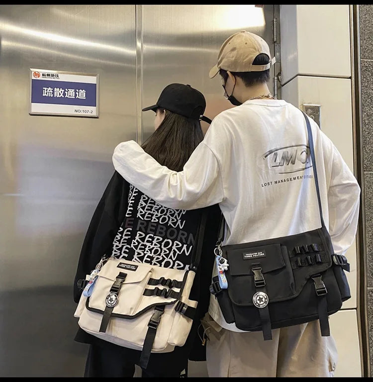 Versatile Canvas Crossbody Bags for Men & Women | Fashionable & Spacious