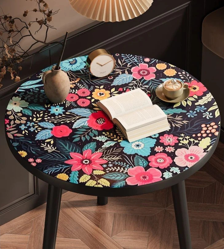 Stylish Round Wooden Coffee Table | Versatile Living Room Furniture