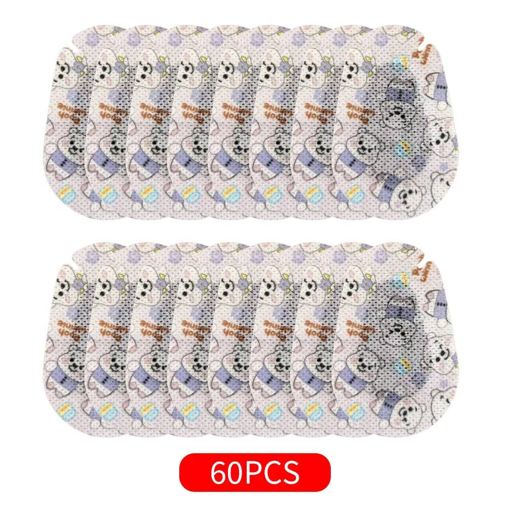 60Pcs Cartoon Amblyopia Eye Patches for Kids | Vision Care