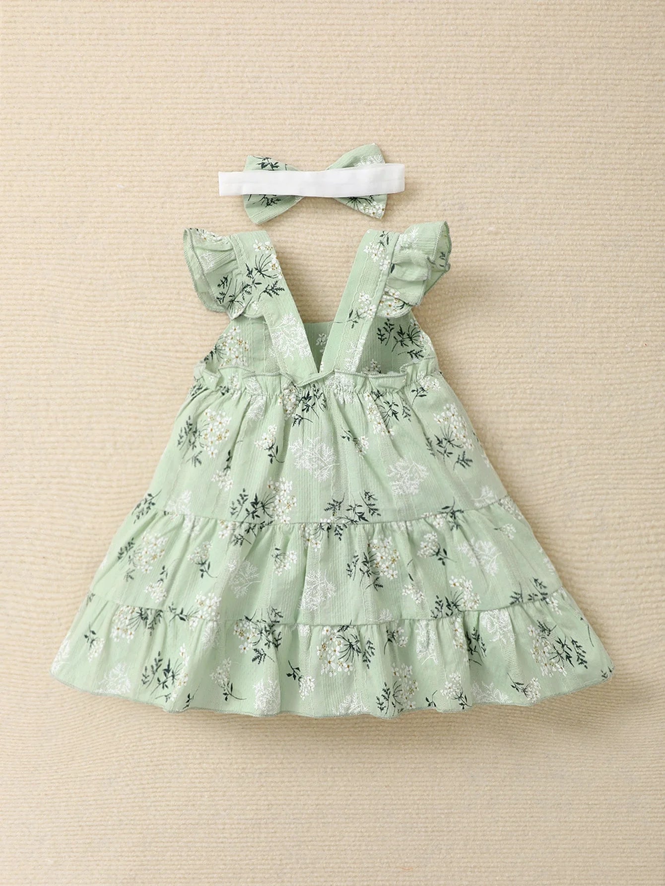Fashionable Summer Baby Girl Camisole Dress | Cute Floral Style
