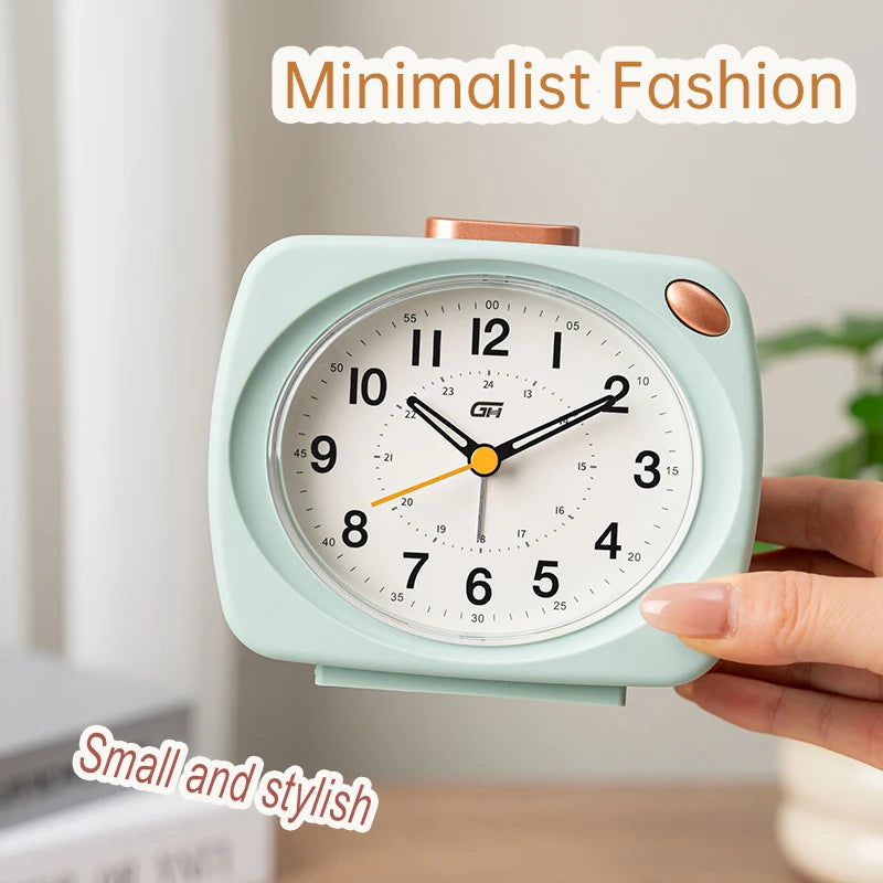 Modern Music Alarm Clock with Snooze and Night Light Function