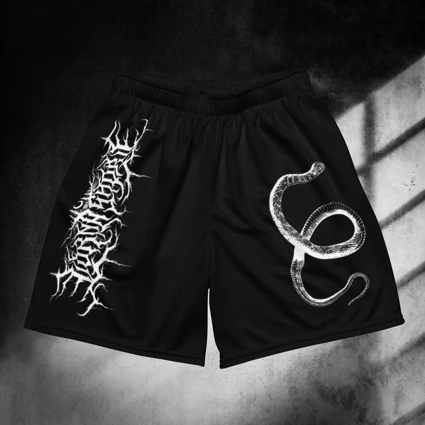 Gothic Men's Summer Shorts | Vintage Streetwear for Comfort