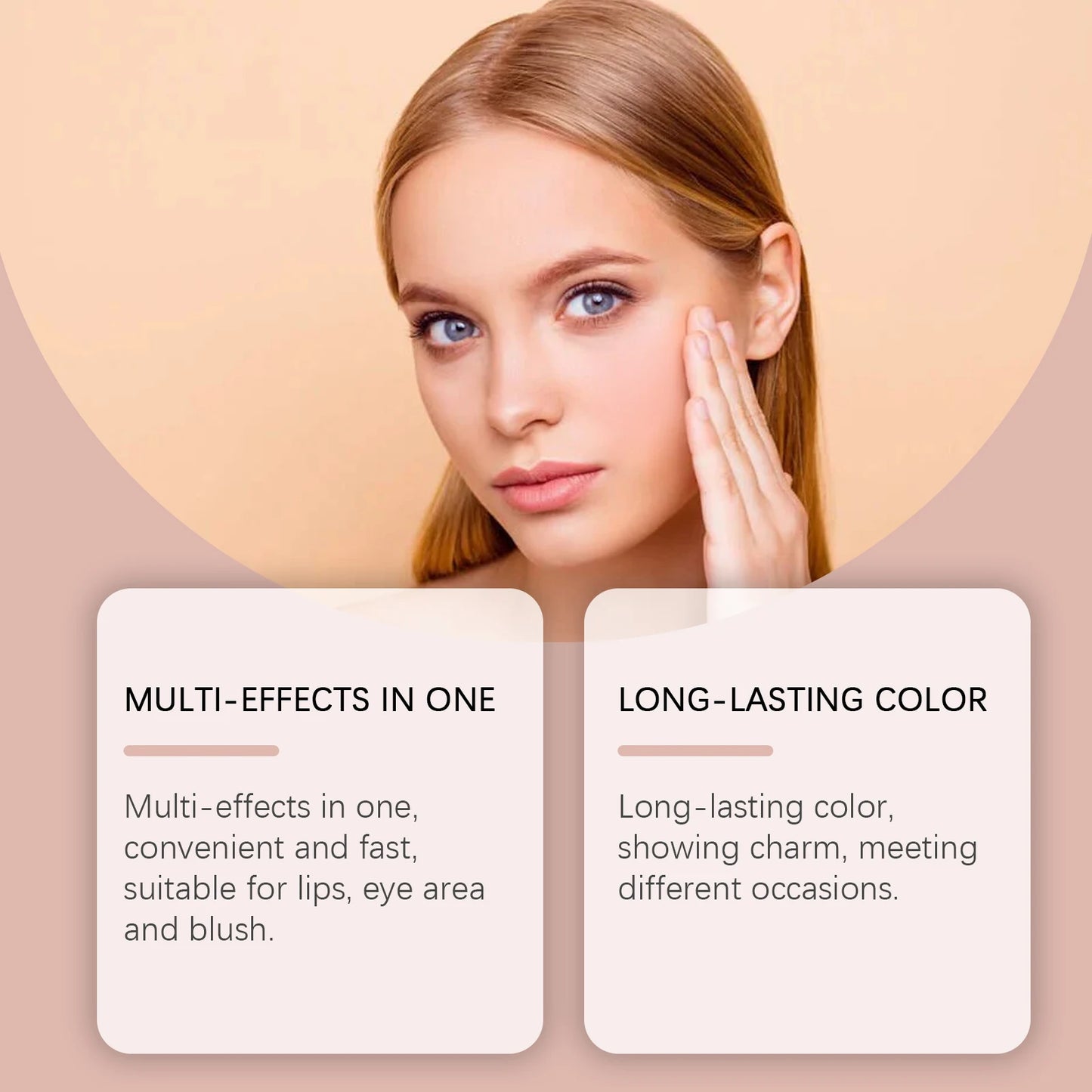 Highly Pigmented Blush Cream | Long-Lasting, Smudge-Proof Makeup