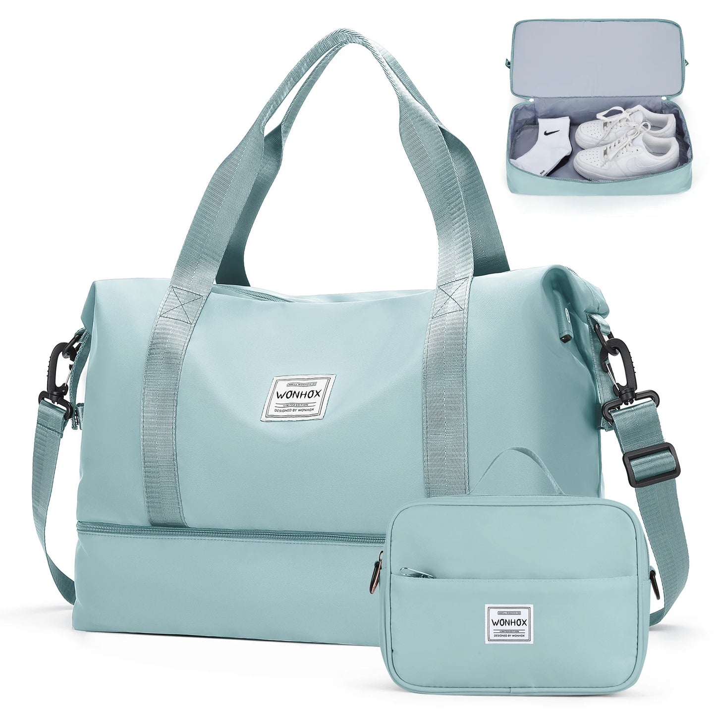 Large Capacity Lightweight Travel Duffle Bag for Weekend Adventures
