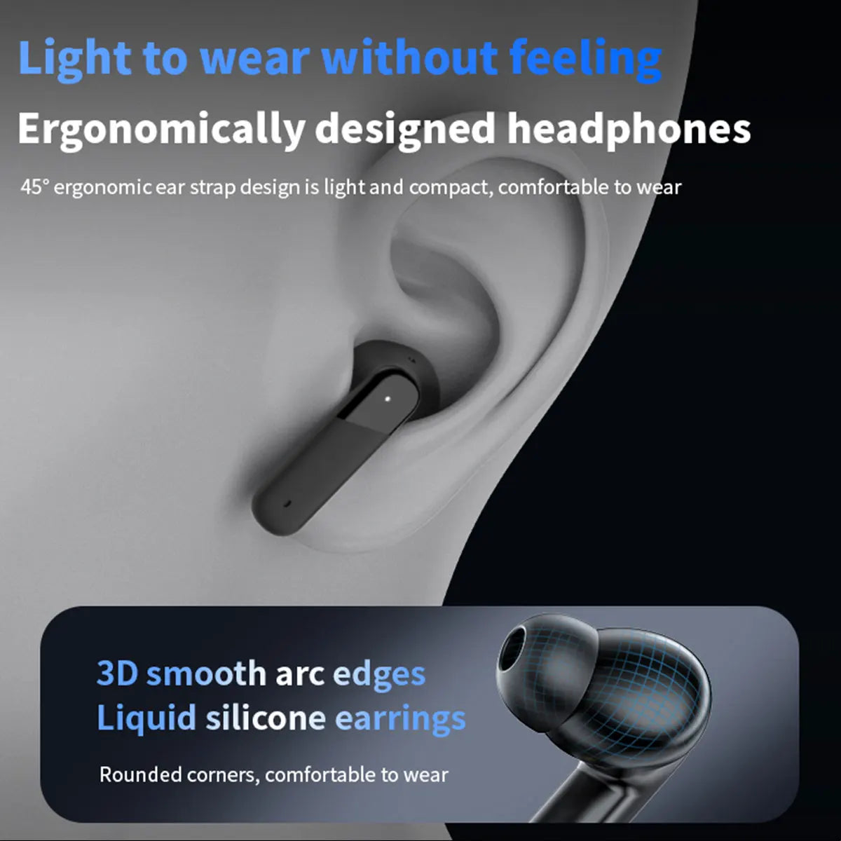 AI Translation Bluetooth Earbuds | HiFi Sound & Long Battery Life