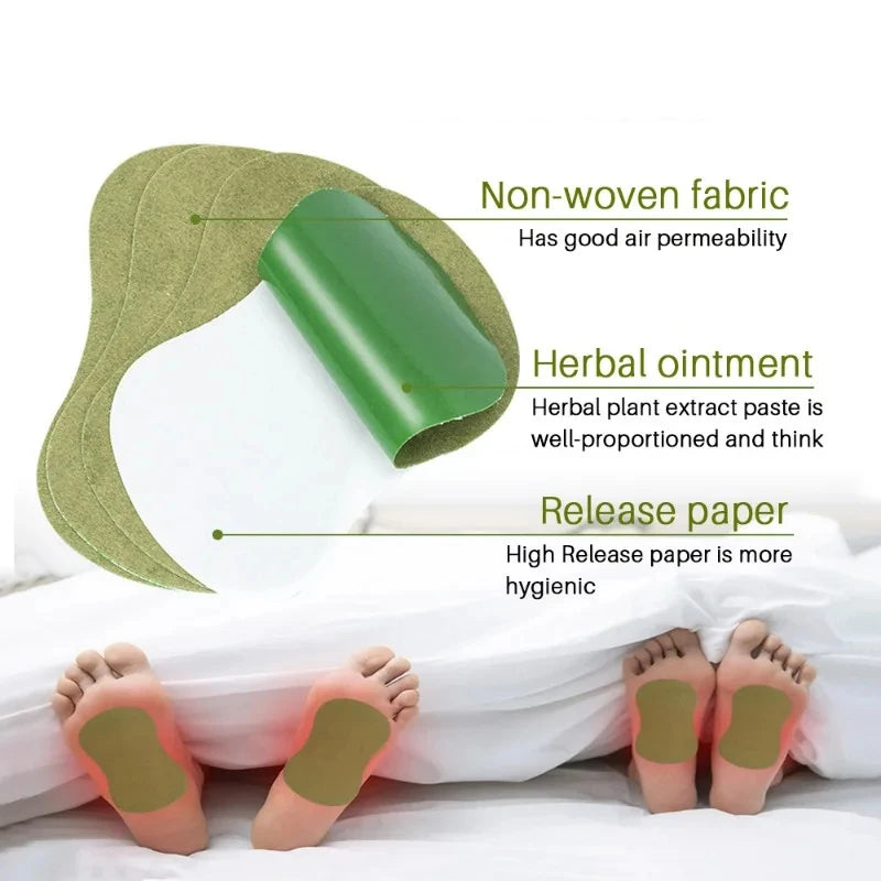 Natural Wormwood Detox Foot Patches | Slimming Foot Detox Pads