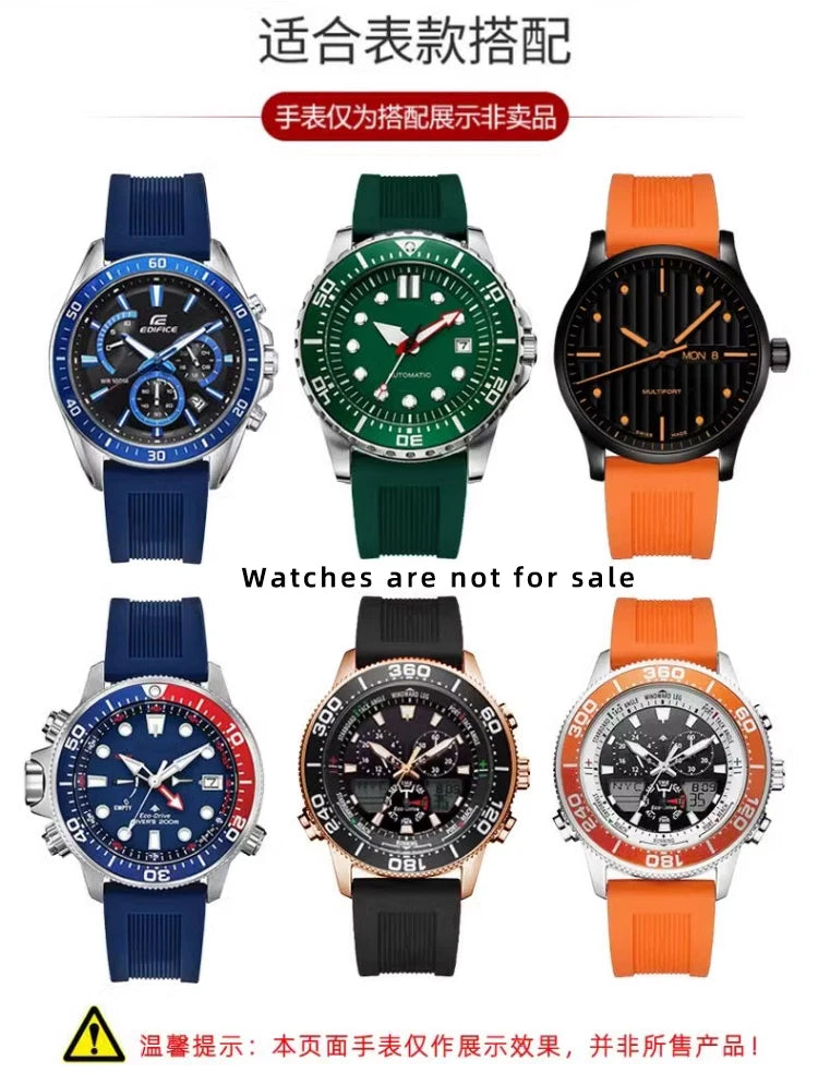 Versatile Silicone Watch Strap | Comfortable & Stylish Design