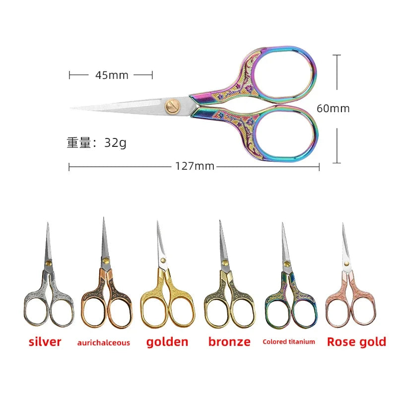 Premium Stainless Steel Sewing Scissors | Retro Tailor Shears