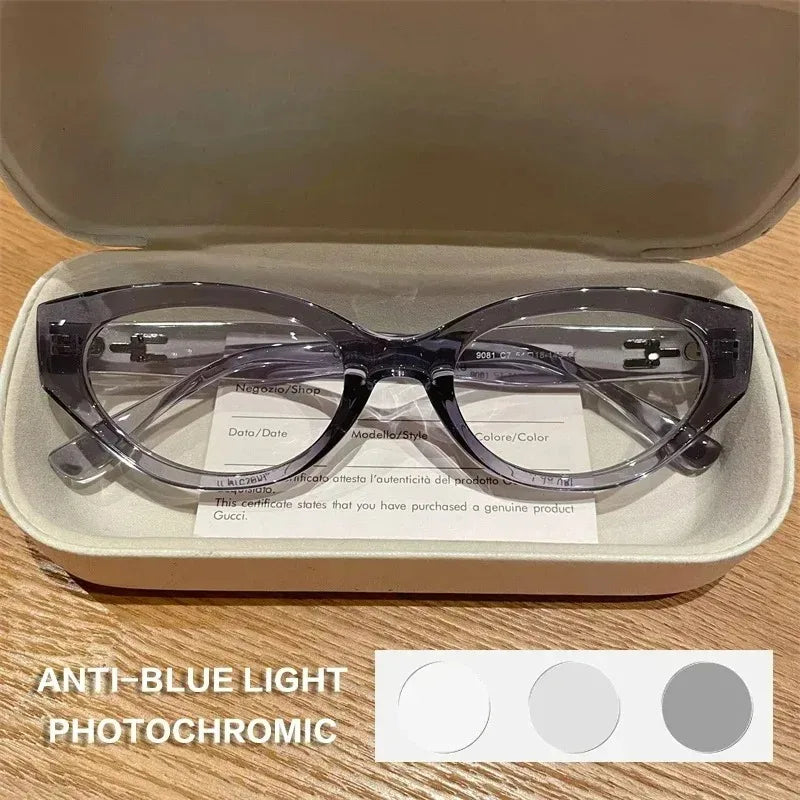 Vintage Cat Eye Reading Glasses for Women | Progressive Anti Blue Ray 2026