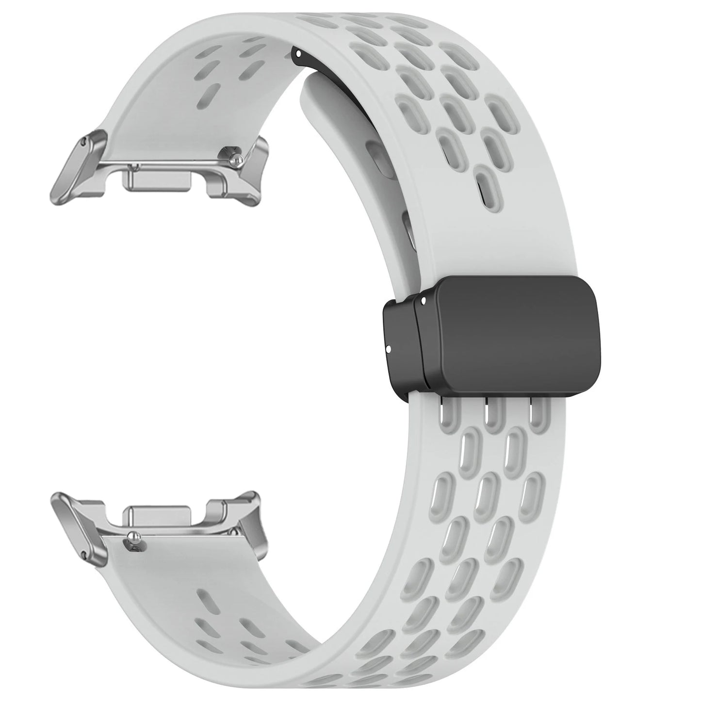 Breathable Sports Silicone Strap for Galaxy Watch | Magnetic Clasp