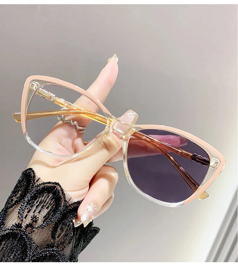 High Definition Anti Blue Light Cat Eye Glasses | Stylish Eye Protection