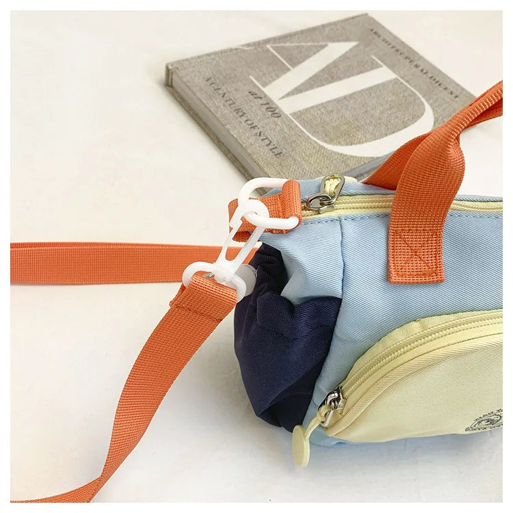 Elegante Bolso de Hombro Color Block | Bandolera Versátil para Mujer