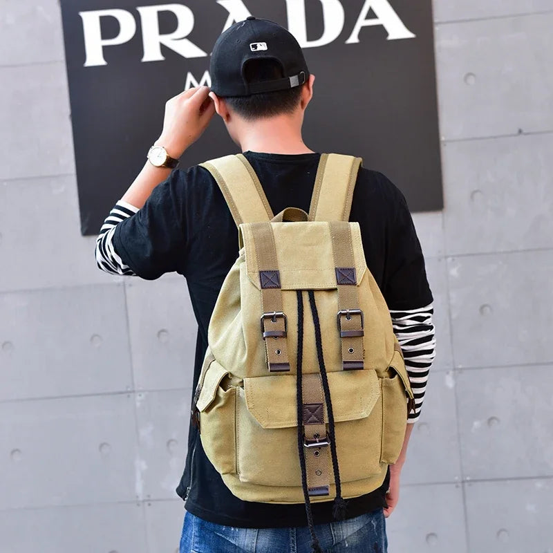 Durable Canvas Backpack | Essential Travel Companion for Everyone