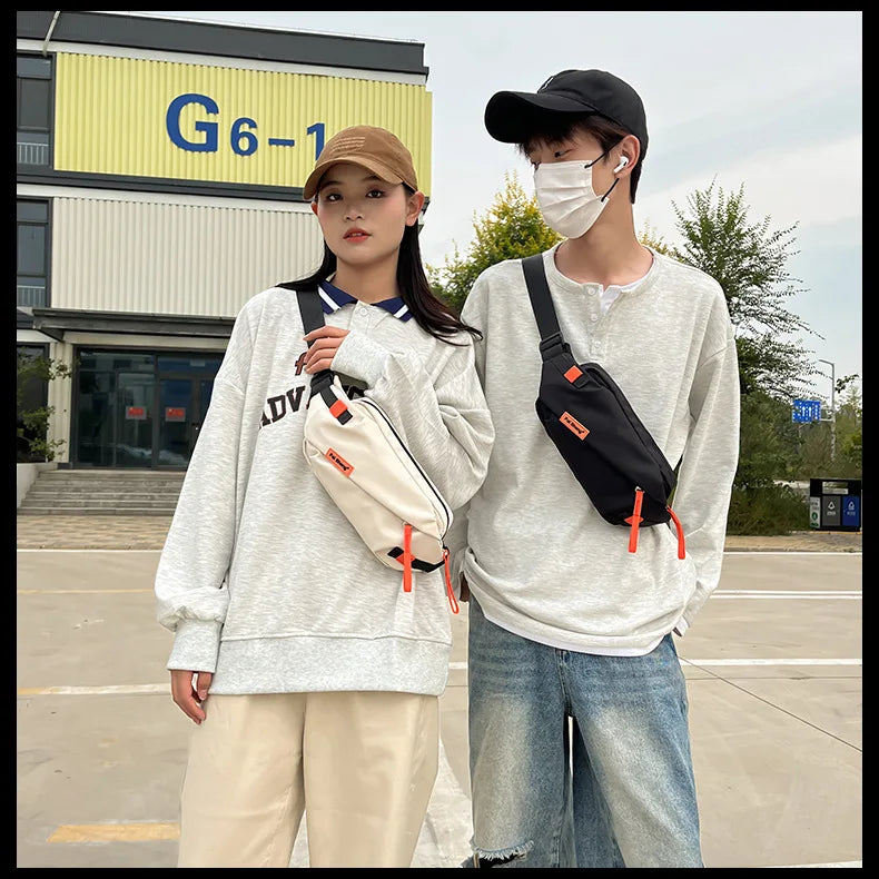 Versatile Chest Bag for Casual Wear | Large Capacity Crossbody Bag