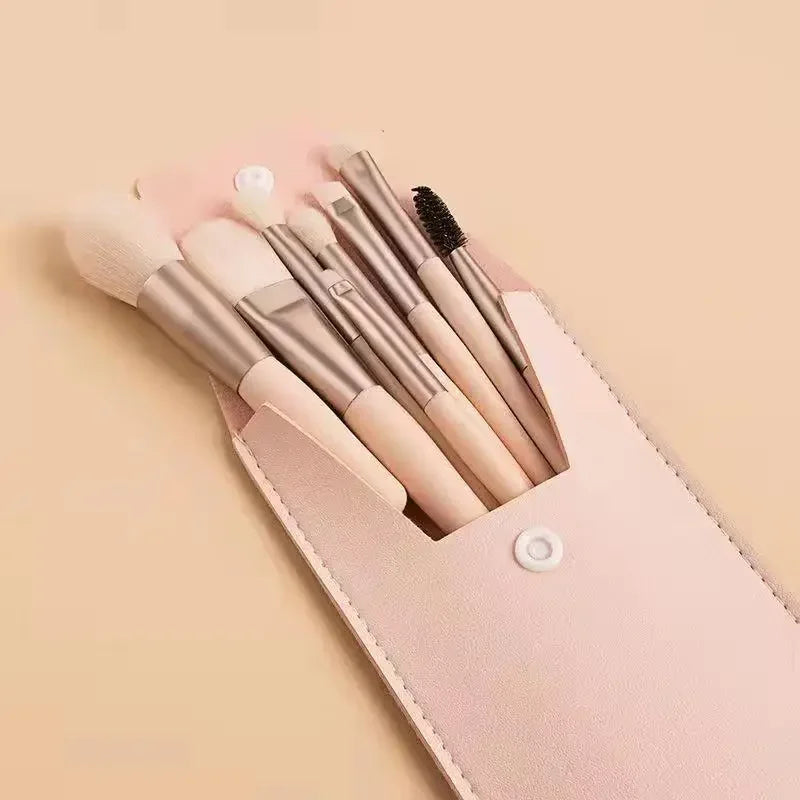 8PCS Professional Makeup Brush Set | Flawless Application Tools