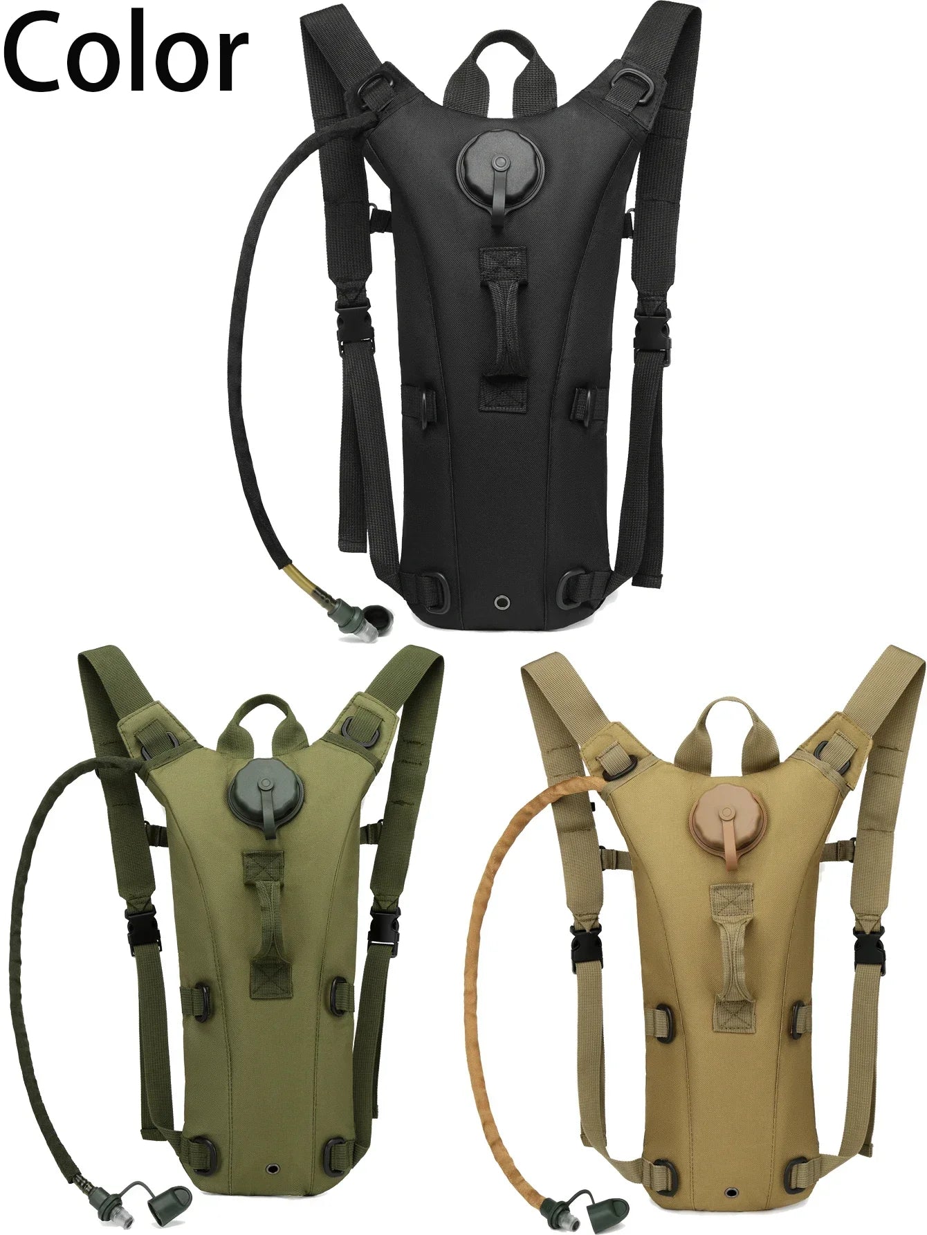 Outdoor Hydration Pack 3L Waterproof Backpack for Active Adventures