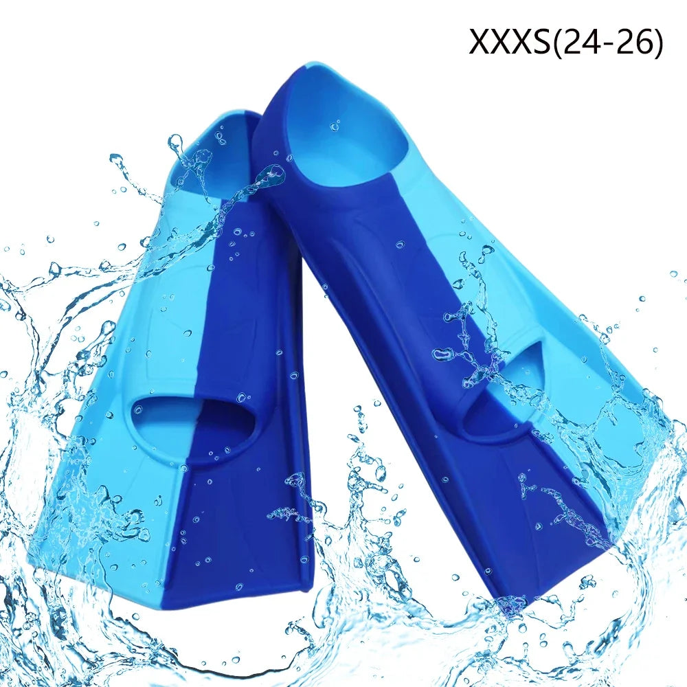 Silicone Swim Fins for Kids & Adults | Perfect for Pool Training