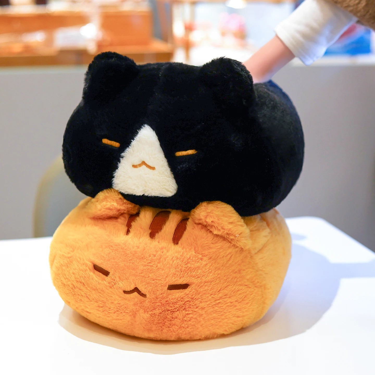 Giant Orange Cat Plush Toy | Kawaii Kitty Throw Pillow