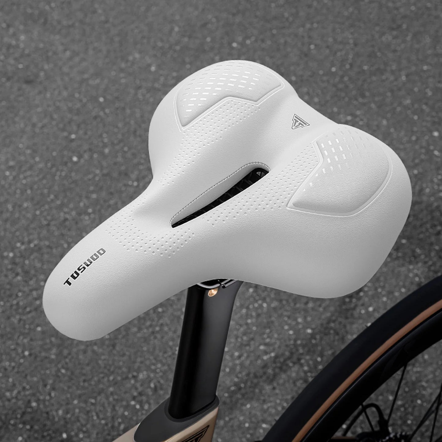 Comfortable Bicycle Seat Cushion | Soft, Waterproof Bike Saddle
