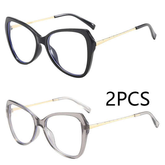 Women’s Vintage Cat Eye Myopia Glasses | Trendy Eyewear 2026