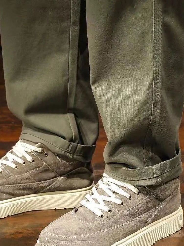 Men's Vintage Y2K Cargo Pants | Stylish Wide Leg Tactical Trousers