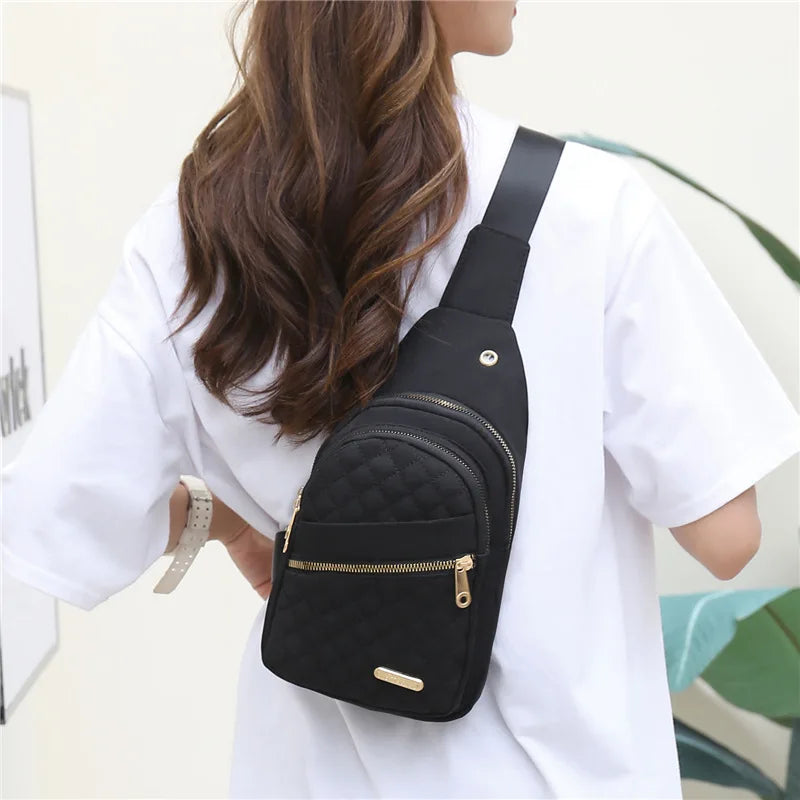 Fashionable Waterproof Crossbody Bag for Women | Large Capacity Sling