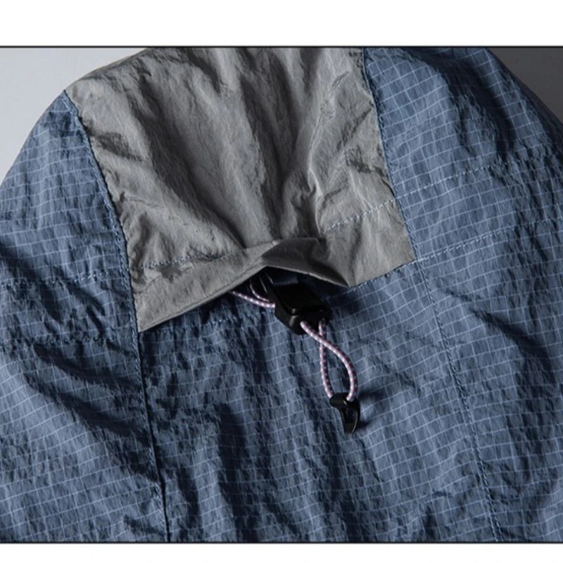 Men's Water-Resistant Hooded Jacket | Trendy Outdoor Style
